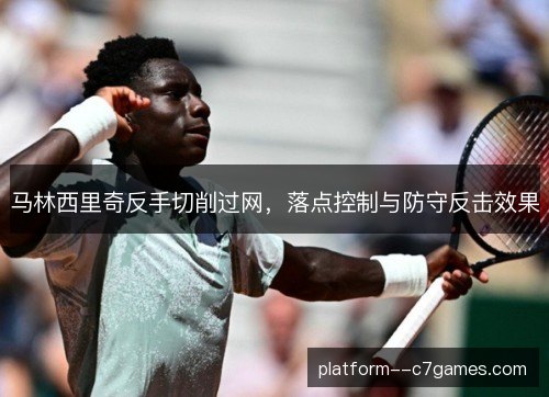 马林西里奇反手切削过网,落点控制与防守反击效果 马林西里奇反手切削过网,落点控制与防守反击效果